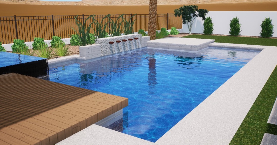 Las Vegas Pool Builders - Designing 2